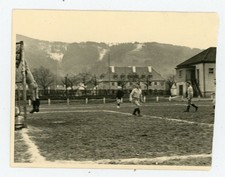 PHOTO SNAPSHOT, football match football ball goal players action cage goal jump