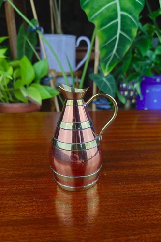 Pichet miniature cuivre et - pichet,