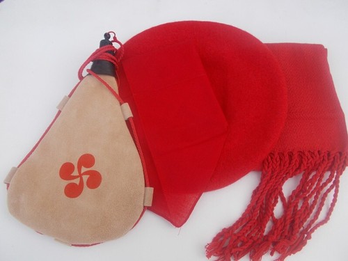 Gourde basque béret - gourde, ,