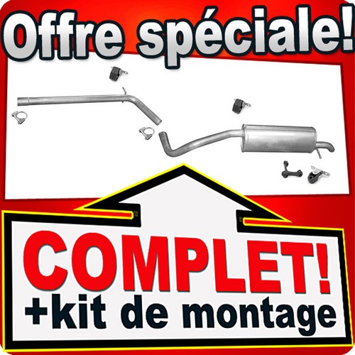 Ligne pot échappement pour - ligne,