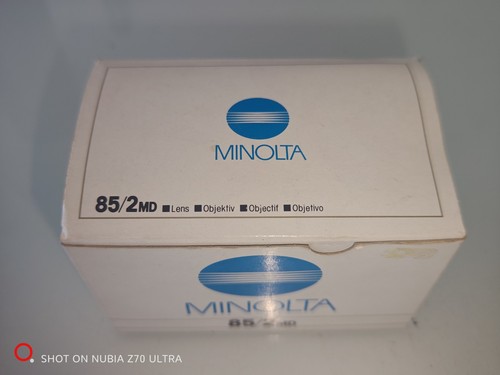 Objectif minolta f 2 - 85, mm