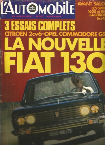 Automobile 291 fiat 130 - ,
