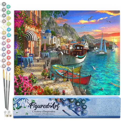 Peinture par numéro port - peinture,