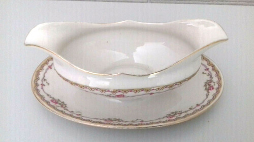 Ancienne saucière porcelaine - saucière,