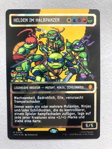 Mtg carte magic tmnt heroes - mtg,