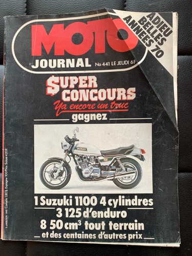 Moto journal 441 du - moto,