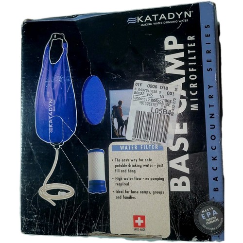 Katadyn base camp microfilter - base,