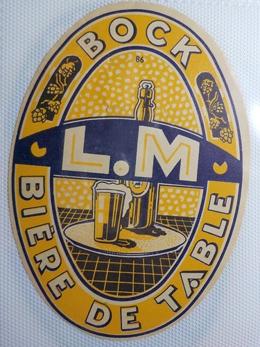 Etiquette biere brasserie - ,