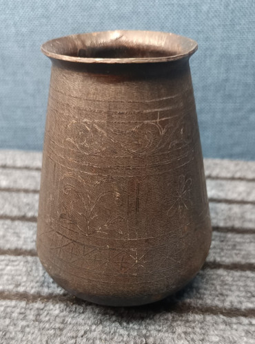 Ancien vase bol perse - vase,