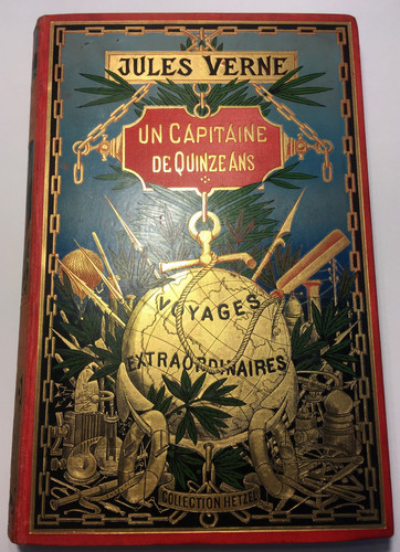 Jules verne hetzel - verne, cartonnage