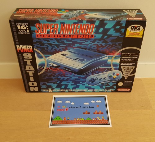 Snes console super nintendo - [snes],