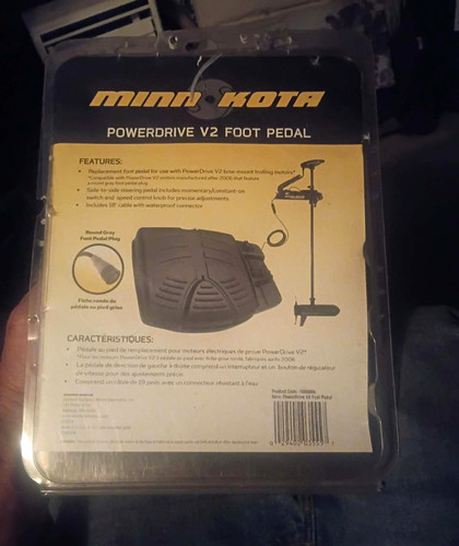Minn kota powerdrive - v2, foot