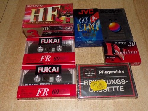 Lot cassettes audio - cassettes, (