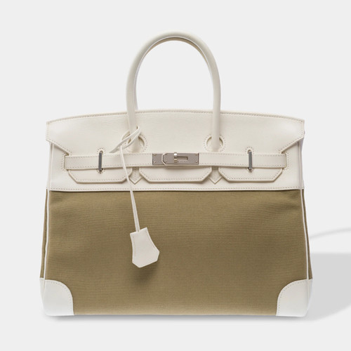Sac hermes birkin toile - hermes,