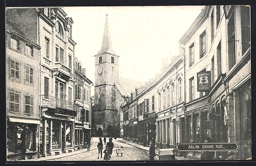 Cpa arlon grand rue - cpa,