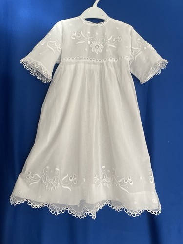 Ancienne robe enfant - robe, longue/