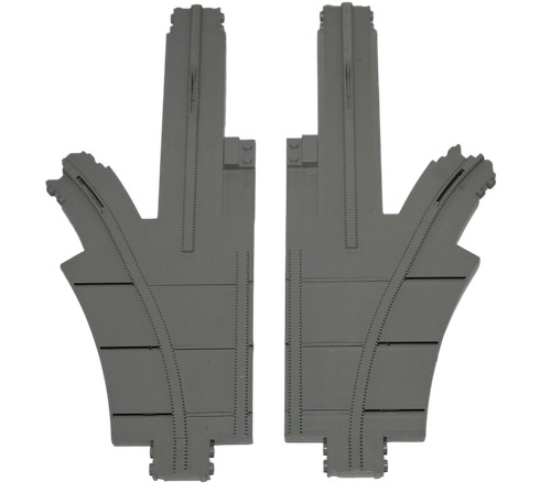 Lego train rails chemin - train, 9v