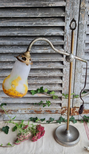 Ancienne lampe muller freres - lampe,