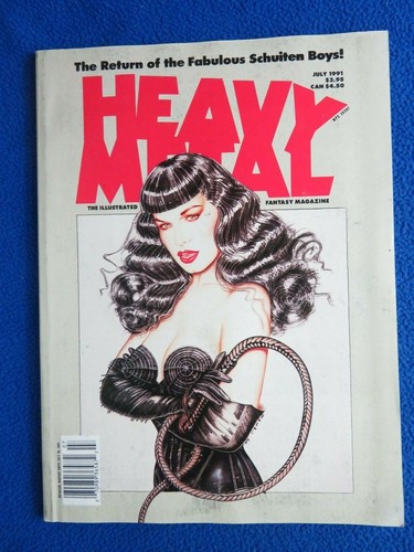Heavy metal magazine - magazine, july
