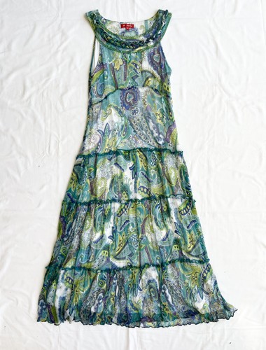 Robe rené derhy paisley - robe,