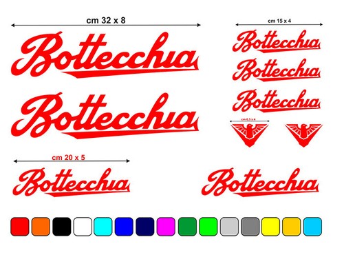 Kit bottecchia autocollants - bottecchia, d'autocollants