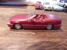 1/43 - SOLIDO -   Mercedes 500 SL   Cabriolet -  CAPOTE OUVERTE