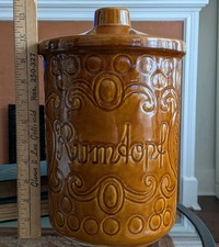 Vintage Large RUMTOPF CROCK