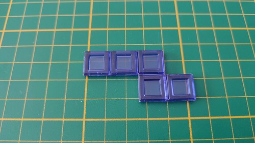 Polyominos bleu pentominos - , en