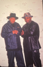 Run DMC Photo Transparence Original 35 MM Glissage Américain Musique Awards 2001