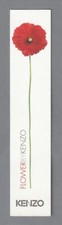 Carte publicitaire - advertising card - Flower by  Kenzo recto verso