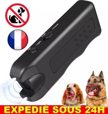 ✅ Répulsif électronique Chien Ultrasons LED Course A Pied Vélo Anti Aboiements