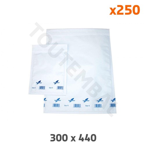 Enveloppe kraft doublée - , de