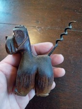 TIRE BOUCHON ANCIEN CORKSCREW SCOTTISH EN BOIS ANNEES 30 BON ETAT
