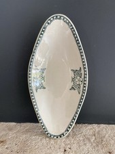 Antique Ravier L’Amandinoise Saint Amand Tableware Service Terre De Fer Flat