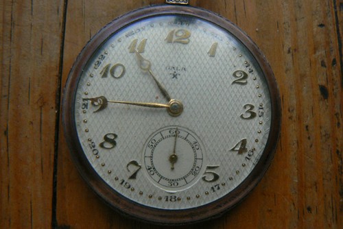 Montre gousset argent - montre,