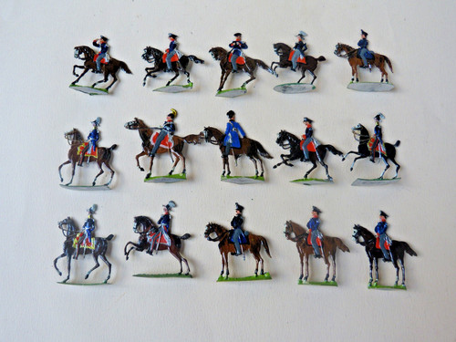 Plats étain zinnfiguren - d'étain,