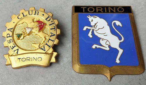 Plaque vespa club italia - plaque,