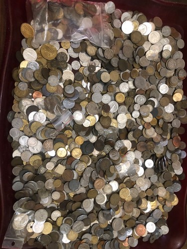 Lot pieces monnaie - pieces,