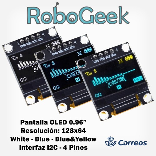 écran oled i2c - i2c, 128x64
