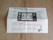 Notice GAME & WATCH -  -