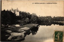 Old postcard Vertou - La Sevre