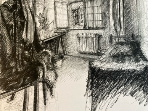 Tres beau dessin - dessin, papier