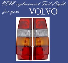 VOLVO WAGON 740 760 940 960 TAIL LIGHT PAIR 1985-1995 3518908 3518909