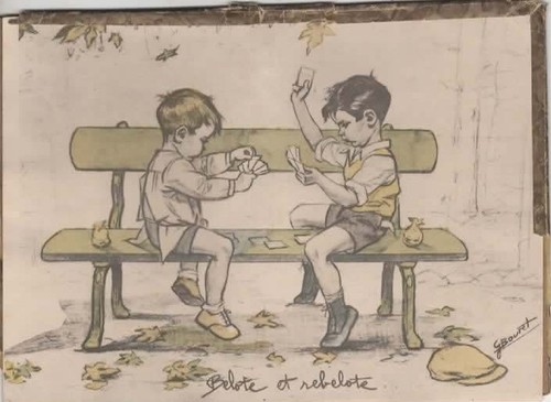 Germaine bouret belote et - germaine,