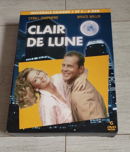 Coffret dvd clair - coffret, lune