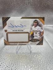 NEW ⚾️ 2025 Topps Tier One Jacob Wilson Jumbo Relic Auto SN /149 RC Rookie
