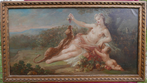 Grand tableau scène - grand, de