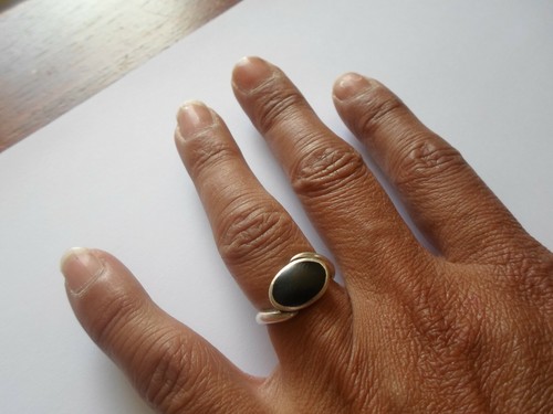 Bague argent massif - bague, en