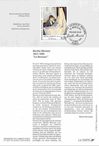 1995 notice philatélique - 1995,