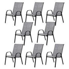 8 Piece Patio Chairs Outdoor